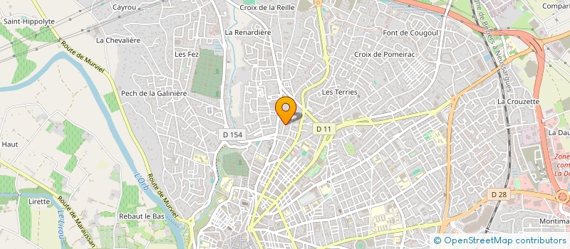 localisation de l'entreprise SCEA LE GRAND CHAMP à BEZIERS