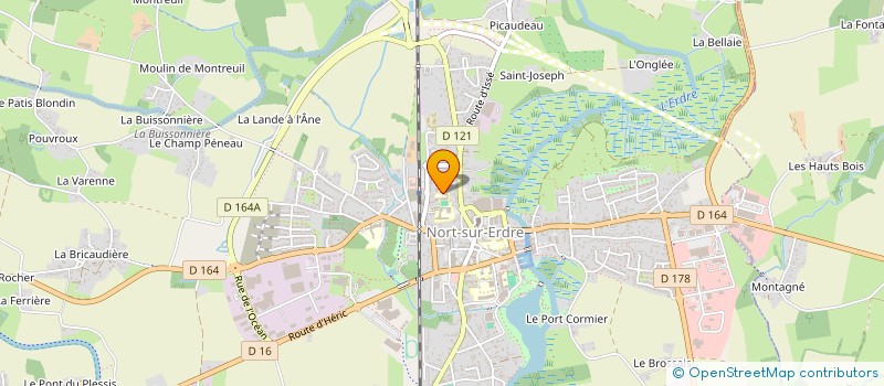 localisation de l'entreprise SCEA LE GRAND GERMIGNY à NORT-SUR-ERDRE