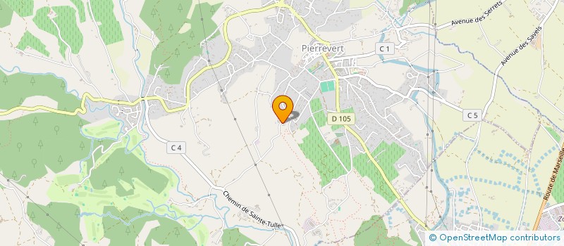 localisation de l'entreprise SCEA LE GRAND PLAN à PIERREVERT