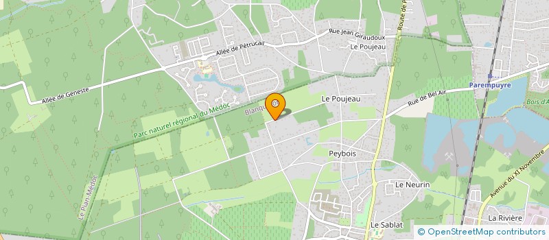 localisation de l'entreprise SCEA LE JARDIN DE QUENTIN à BLANQUEFORT