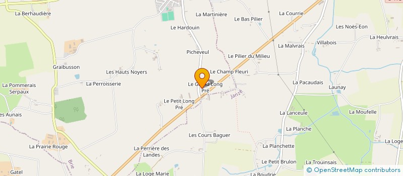localisation de l'entreprise SCEA LE LONG PRE à BRIE
