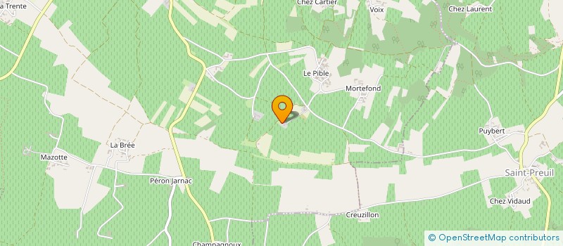 localisation de l'entreprise SCEA LE MAY à SEGONZAC