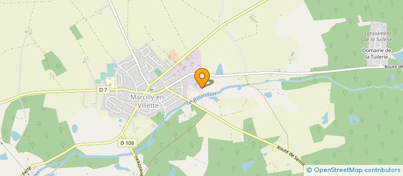 localisation de l'entreprise SCEA LE MIZOTIER à LIGNY-LE-RIBAULT