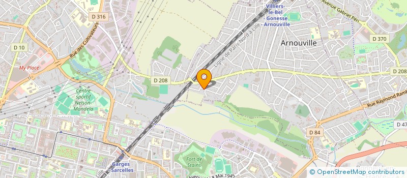 localisation de l'entreprise SCEA LE MONTEIL  ARNOUVILLE