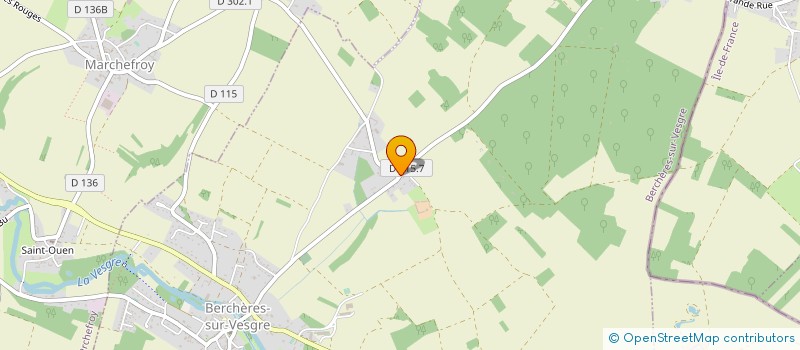localisation de l'entreprise SCEA LE PARC à BERCHERES SUR VESGRE