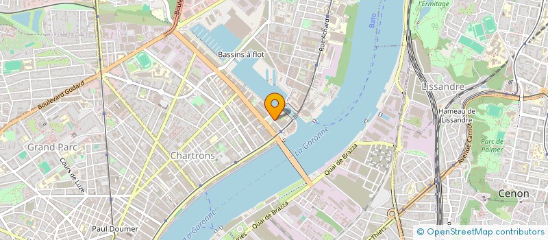 localisation de l'entreprise SCEA LE PAVILLON VERT à BORDEAUX
