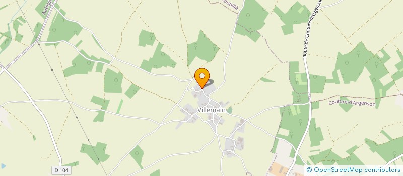 localisation de l'entreprise SCEA LE PETIT BOISSELAGE  VILLEMAIN