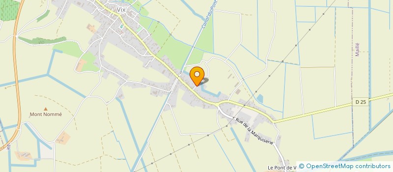 localisation de l'entreprise SCEA LE PONT AUX CHEVRES  VIX