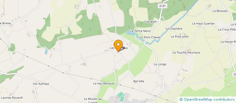 localisation de l'entreprise SCEA LE PRE LEPINE  HENON