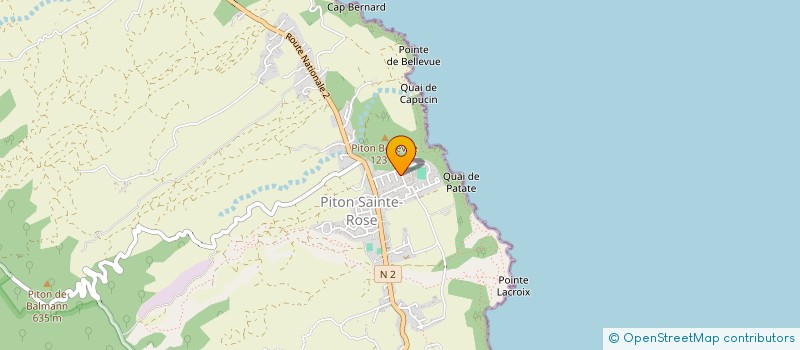 localisation de l'entreprise SCEA LE PRE VERT  SAINTE-ROSE