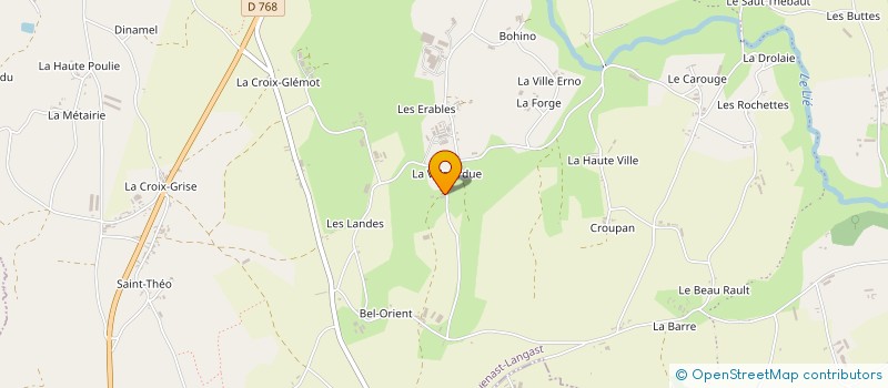 localisation de l'entreprise SCEA LE RAT BIDAN à PLOUGUENAST-LANGAST