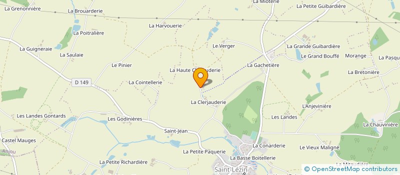 localisation de l'entreprise SCEA LE RELAIS  CHEMILLE-EN-ANJOU