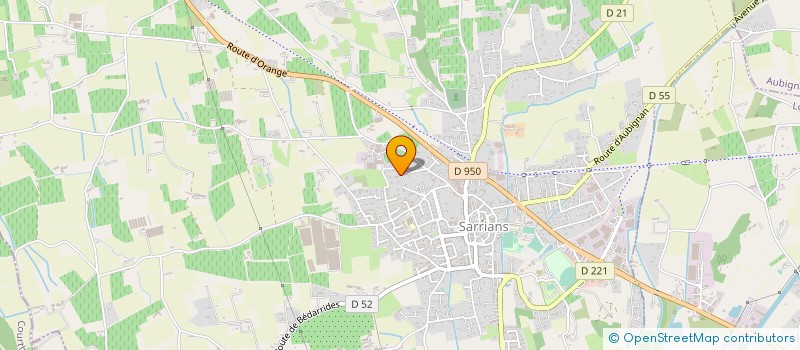localisation de l'entreprise SCEA LE SARRAZIN à SARRIANS