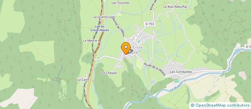 localisation de l'entreprise SCEA LE TRUYAS à SAINT-ETIENNE-LES-ORGUES