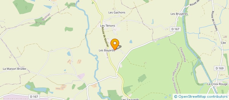 localisation de l'entreprise SCEA LE TUREAU  SAINT-LEGER-SUR-VOUZANCE