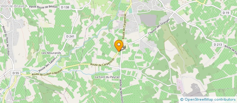 localisation de l'entreprise SCEA LE VAN  BEDOIN