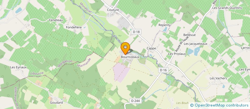 localisation de l'entreprise SCEA LE VOISIN à SAVIGNAC-DE-DURAS