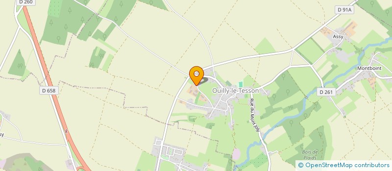 localisation de l'entreprise SCEA LEBRASSEUR  OUILLY-LE-TESSON