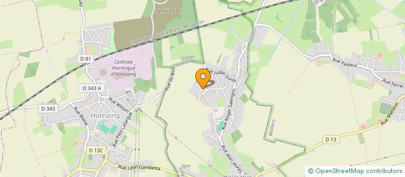 localisation de l'entreprise SCEA LECOCQ CG  HELESMES