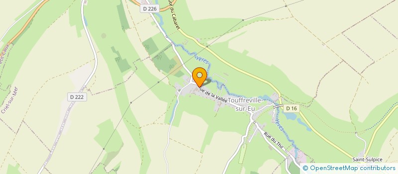 localisation de l'entreprise SCEA LECONTE  TOUFFREVILLE-SUR-EU