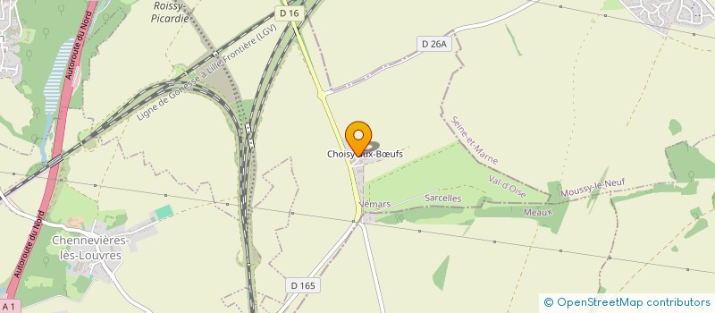 localisation de l'entreprise SCEA LECUYER  VEMARS