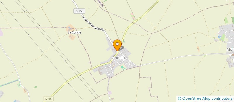 localisation de l'entreprise SCEA LEGRAND ORME  ANDELU