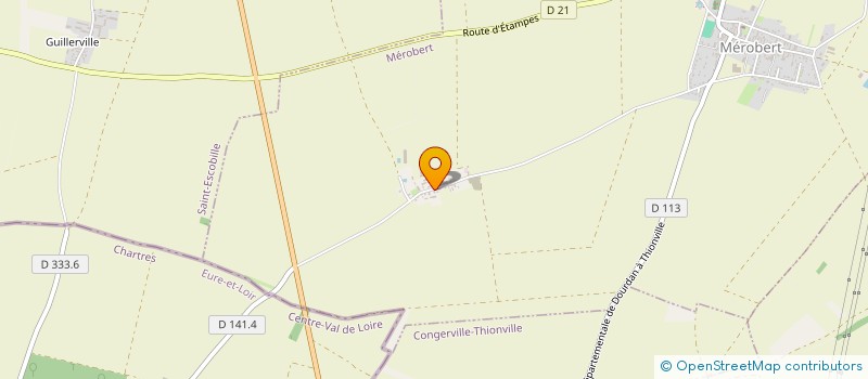 localisation de l'entreprise SCEA LEJARS  MEROBERT