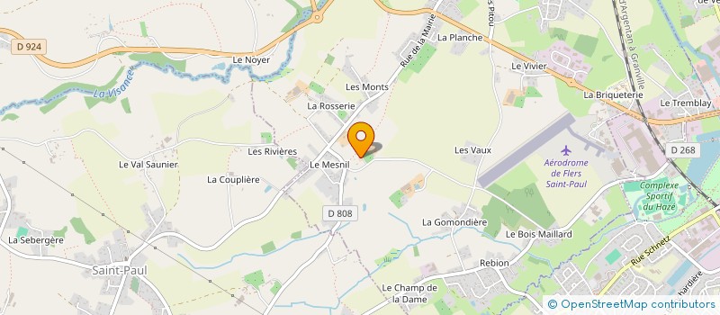 localisation de l'entreprise SCEA LELOUVIER à ATHIS-VAL DE ROUVRE