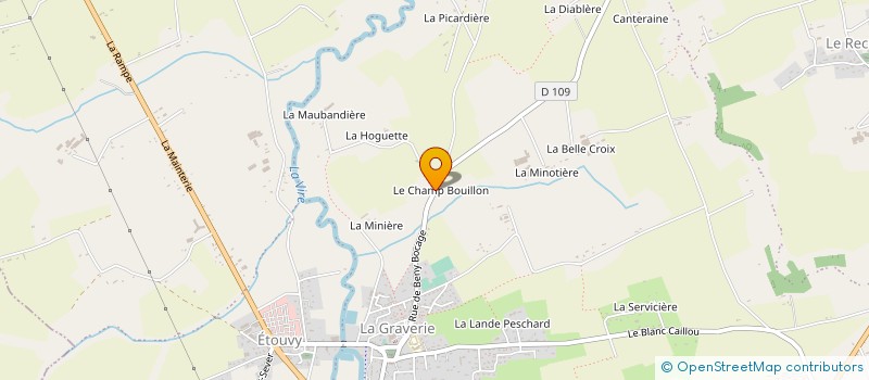 localisation de l'entreprise SCEA LEMONNIER SEBASTIEN  SOULEUVRE EN BOCAGE