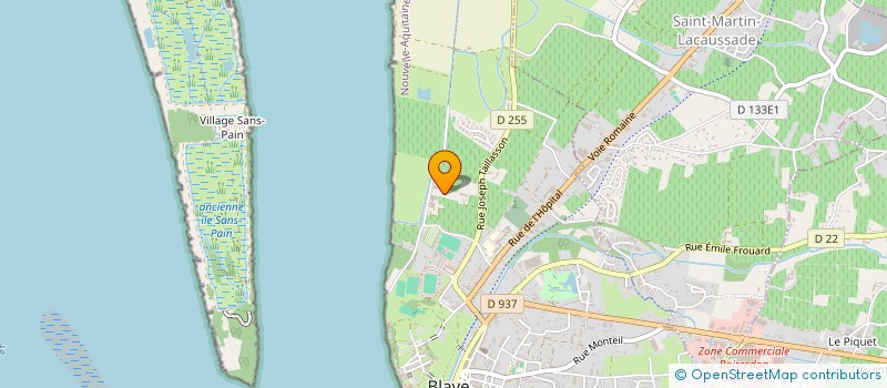 localisation de l'entreprise SCEA LEPAGE-MACE à BLAYE