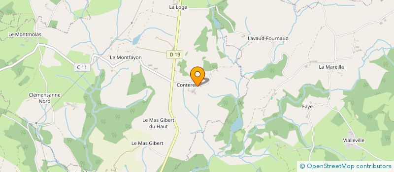 localisation de l'entreprise SCEA LEPOUTRE à LE CHATENET-EN-DOGNON