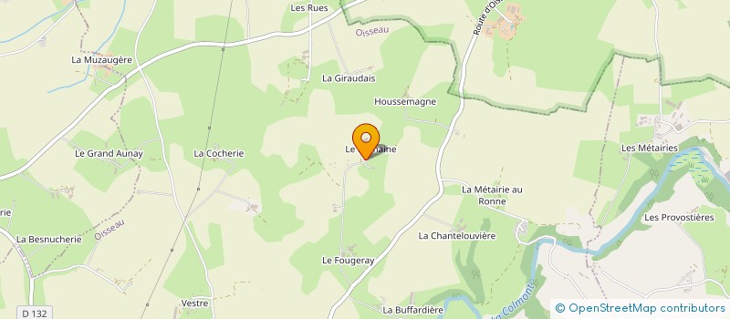 localisation de l'entreprise SCEA LERAY  OISSEAU