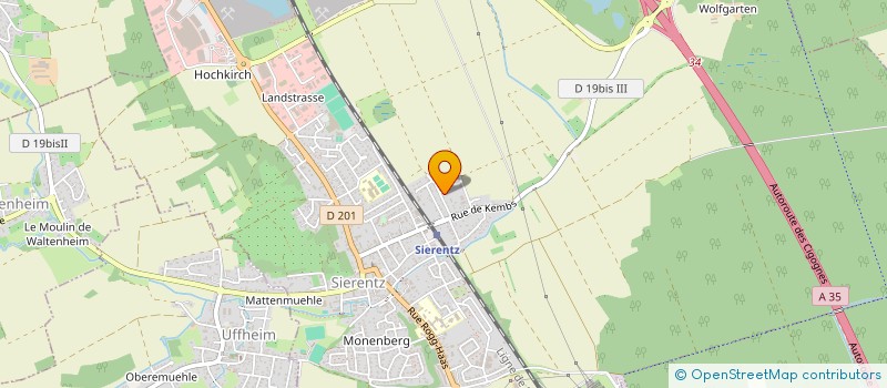 localisation de l'entreprise SCEA LES 2 R  MAGSTATT-LE-HAUT