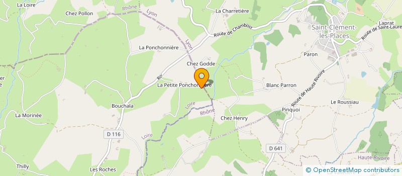 localisation de l'entreprise SCEA LES BARGES  EPERCIEUX-SAINT-PAUL