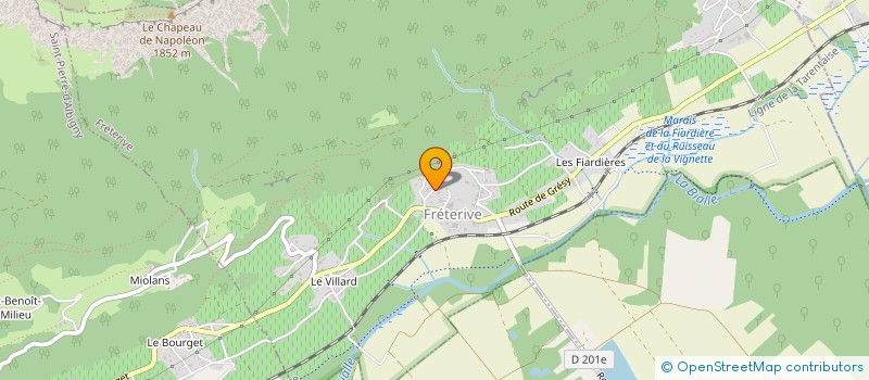 localisation de l'entreprise SCEA LES BARLETTES  FRETERIVE