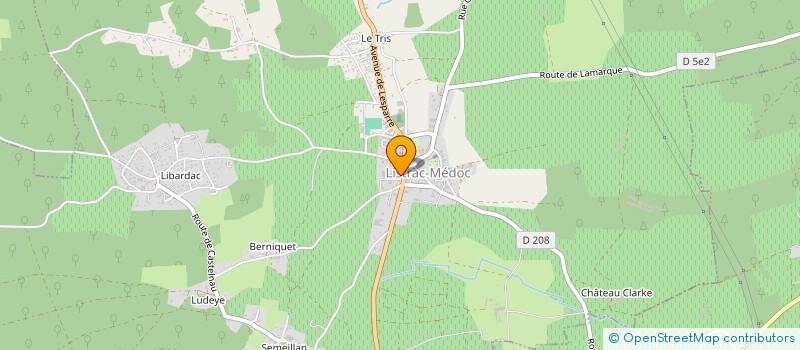 localisation de l'entreprise SCEA LES BARRES à LISTRAC-MEDOC