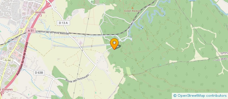 localisation de l'entreprise SCEA LES BAUMES  VENELLES