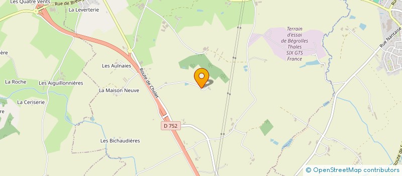 localisation de l'entreprise SCEA LES BOIS  BEGROLLES-EN-MAUGES