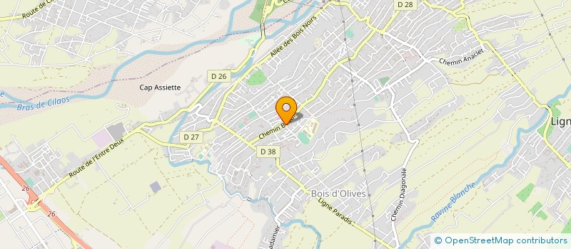 localisation de l'entreprise SCEA LES CAROUBIERS  SAINT-PIERRE