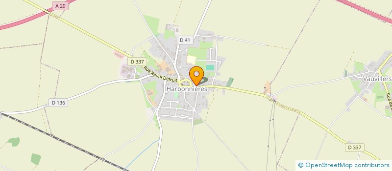 localisation de l'entreprise SCEA LES CHAMPS D'ADESSE  VAUVILLERS