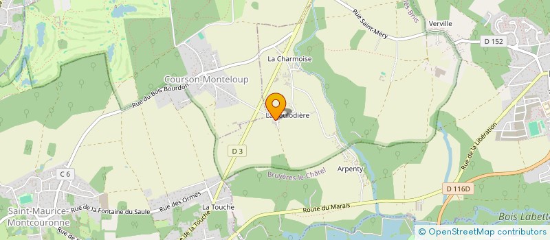 localisation de l'entreprise SCEA LES CHENES CHAMBEAUX à JANVRY
