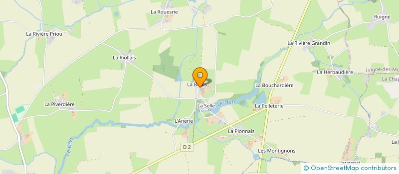 localisation de l'entreprise SCEA LES CHENES VERTS à LA CHAPELLE-GLAIN