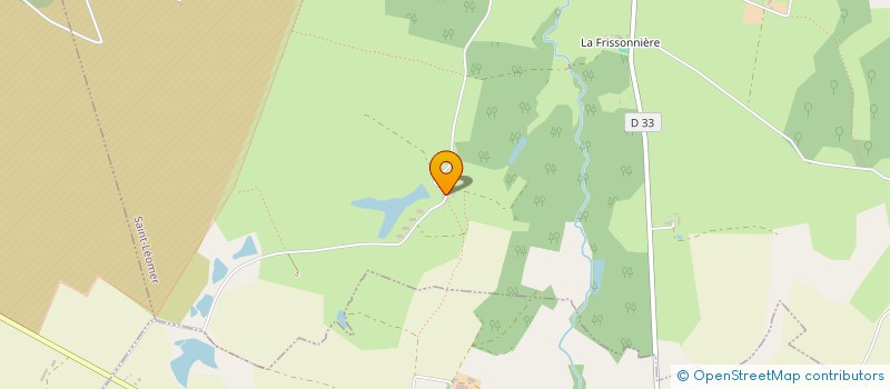 localisation de l'entreprise SCEA LES CLOS DE SECHAUD  SAINT-LEOMER