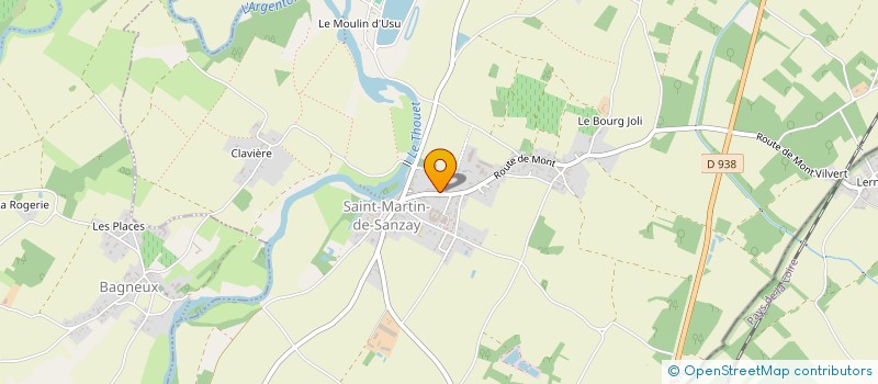 localisation de l'entreprise SCEA LES COQUELINS à SAINT-MARTIN-DE-SANZAY