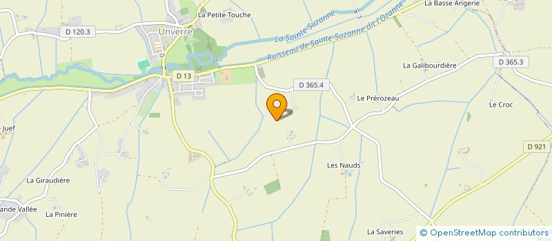 localisation de l'entreprise SCEA LES CORBONNERIES à UNVERRE