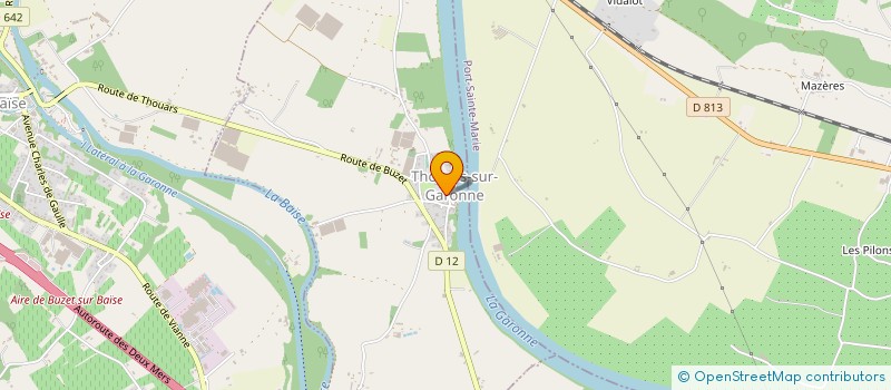 localisation de l'entreprise SCEA LES DELICES DU PALAIS à THOUARS-SUR-GARONNE