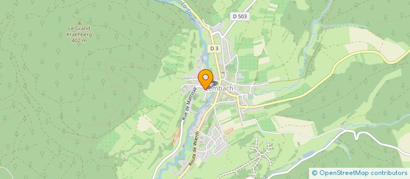 localisation de l'entreprise SCEA LES ECURIES DU FLECKEN  LEMBACH