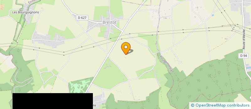 localisation de l'entreprise SCEA LES ECURIES DU QUESNEY  BRESTOT