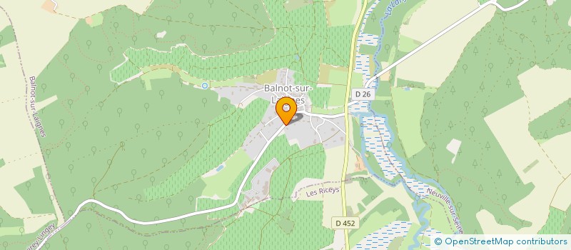 localisation de l'entreprise SCEA LES GAYETTES à BALNOT-SUR-LAIGNES
