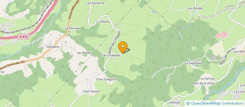localisation de l'entreprise SCEA LES GRIVES à FILLIERE